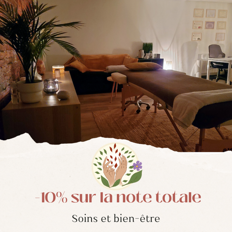 Réduction de 10% chez Ana massages & bien être  à Caen