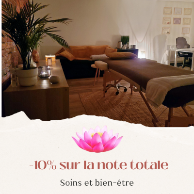 Réduction de 10% chez Ana massages & bien être  à Caen
