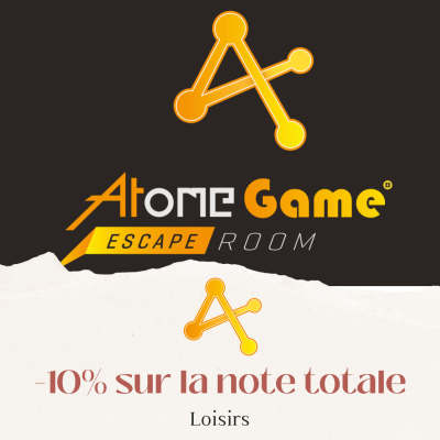 Réduction de 10% chez Atome Game à Caen