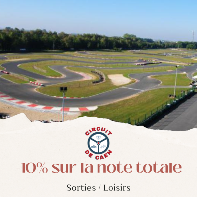 Réductions de 10 % sur le circuit de Caen