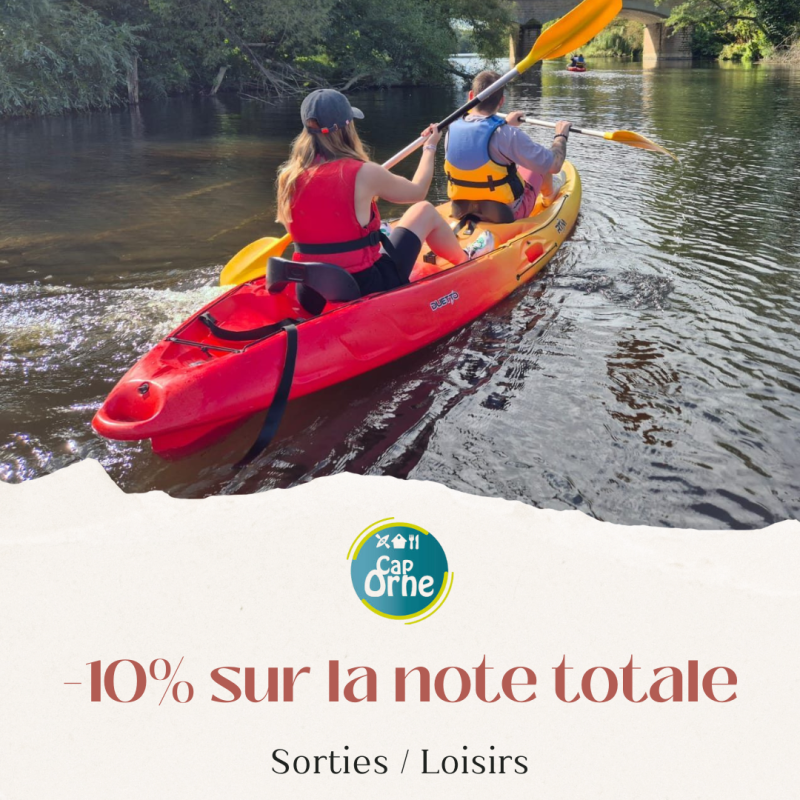 Réduction de 10% sur le Paddle, Kayak et le canoé chez Cap Orne à  Laize - Clinchamps