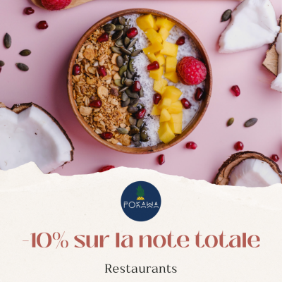 Réduction de 10% chez Pokawa à Caen