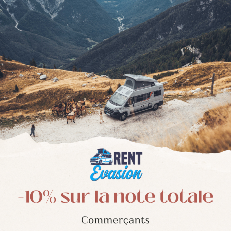 Réduction de 10% chez Rent Evasion