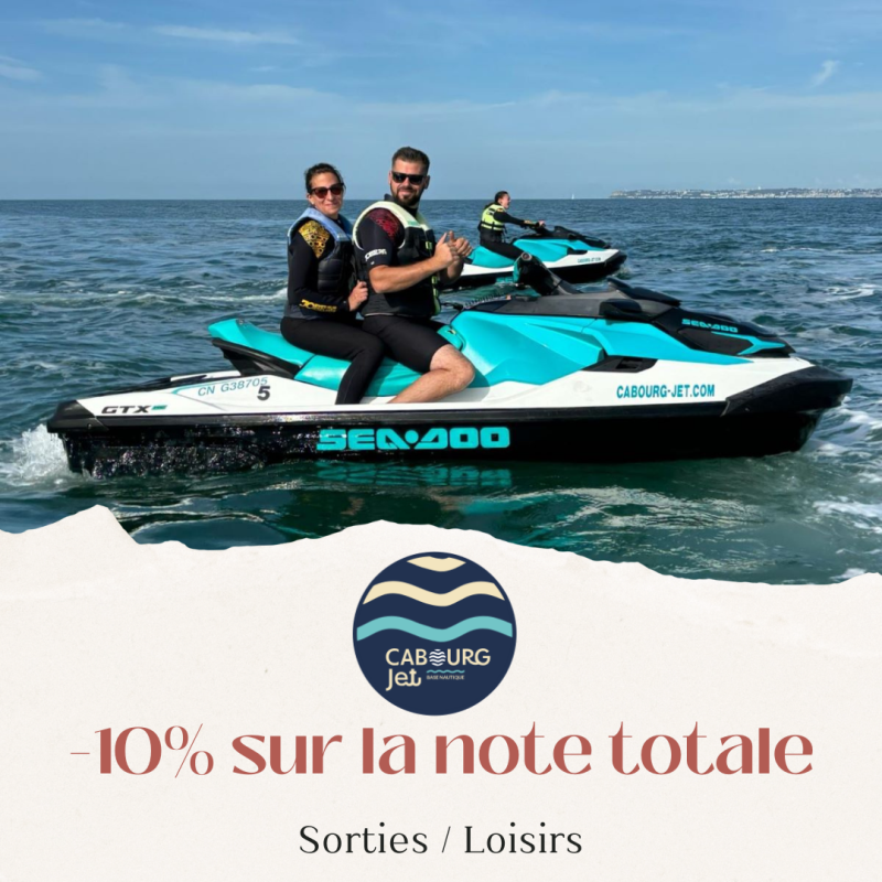 Réductions de 10 % sur le scooter des mers à Cabourg
