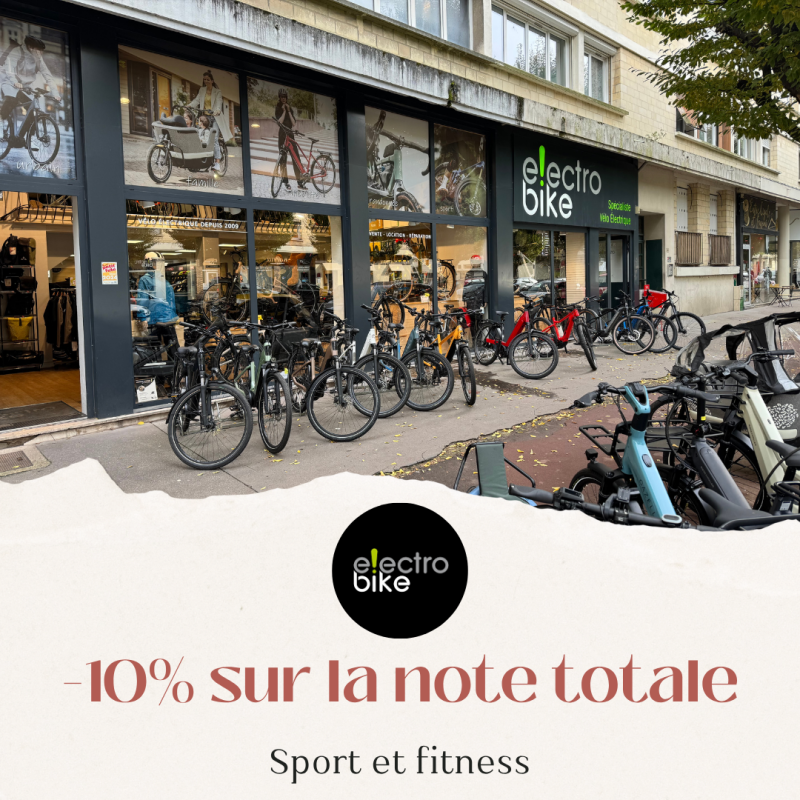 Réduction de 10% chez Electrobike à Caen