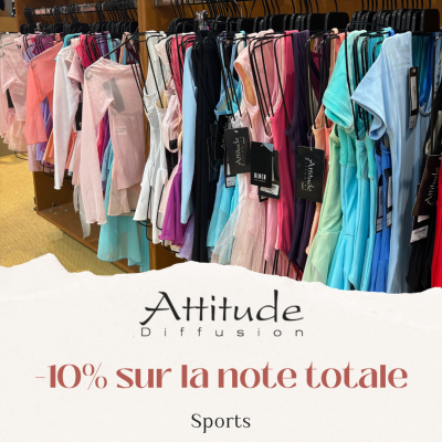 Réduction de 10% chez Attitude Diffusion à Caen