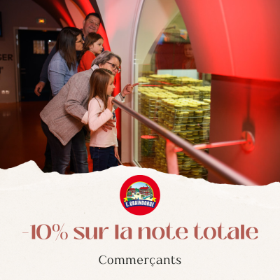 Réduction de 10% à la fromagerie E.Graindorge