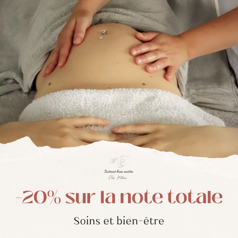 Réduction de 20% à Instant bien naître