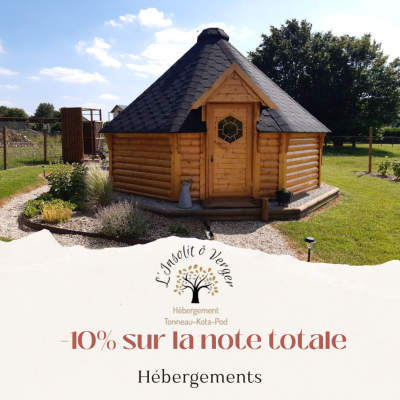 Réduction de 10% chez L'Insolit ô Verger à Morville-sur-Andelle