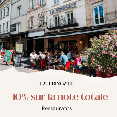 Réduction de 10% à la Fringale à Caen