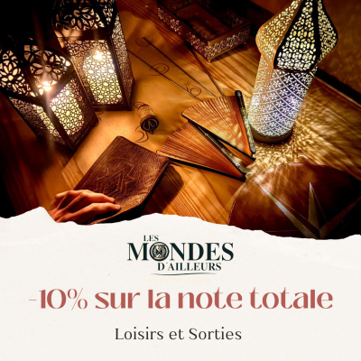 Réduction de 10% chez les Mondes d'Ailleurs à Ifs