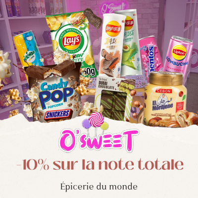Réduction de 10% chez O'Sweet à Caen