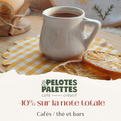 Réduction de 10% chez Pelotes et Palettes à Caen