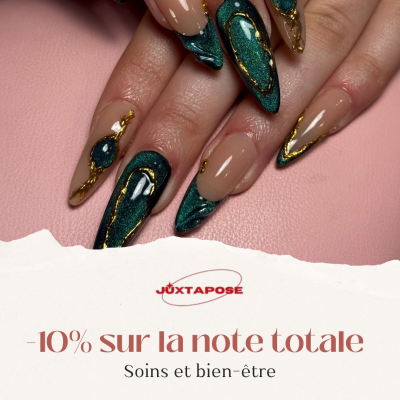 Réduction de 10% chez Juxtapose