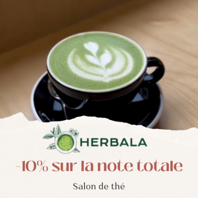 Réduction de 10% chez Herbala à Caen