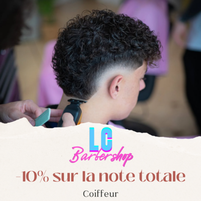 Réduction de 10% chez LC BarberShop à Caen