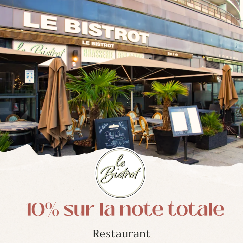 Réduction de 10% chez Le Bistrot à Caen