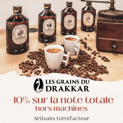Réduction de 10% chez les Grains du Drakkar à Argences
