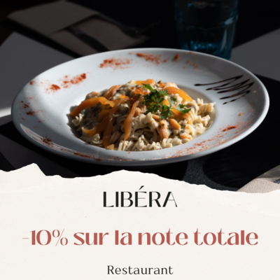 Réduction de 10% chez Libéra à Colombelles