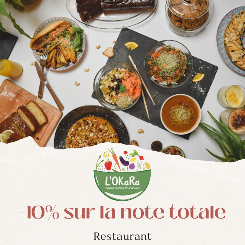 Réduction de 10% chez L'Okara à Caen