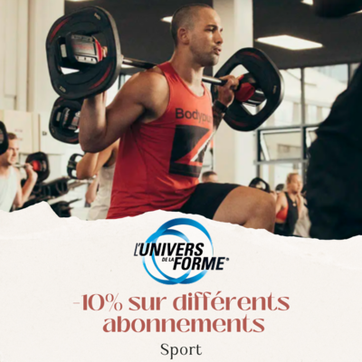 Réduction de 10% chez L'Univers de la Forme à Saint-Contest