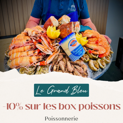 Réduction de 10% chez Le Grand Bleu à Caen