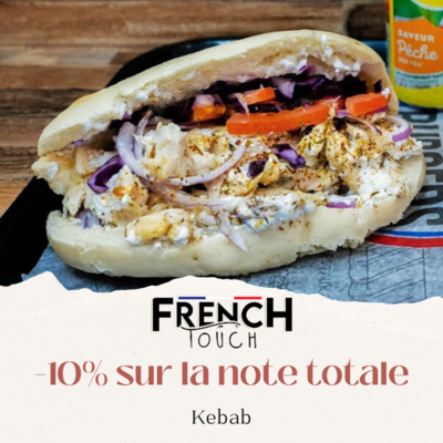 Réduction de 10% chez la French Touch à Cairon