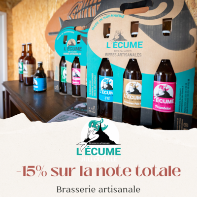Réduction de 15% chez L'Ecume des Falaises à Jullouville