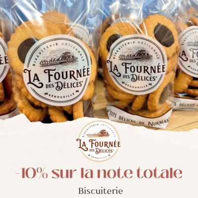 Réduction de 10% chez La Fournée des Délices à Bénouville