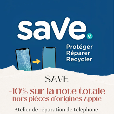 Réduction de 10% chez Save à Caen