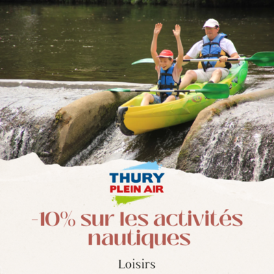 Réduction de 10% chez Thury Plein Air